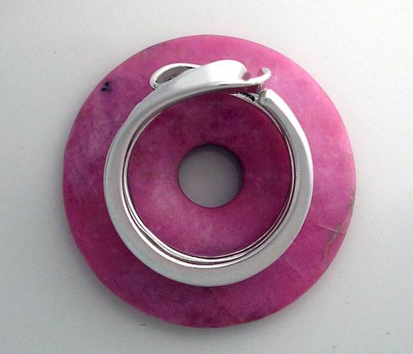 Vortex Energy Ring™ Three Turn Design in 12 Gauge Sterling Silver.