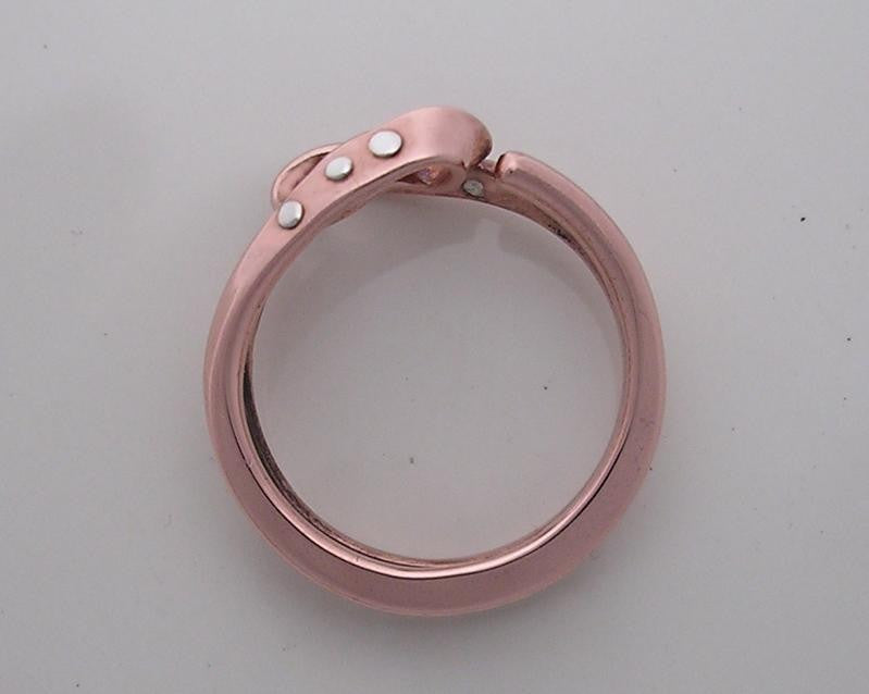 Pure Copper Vortex  Energy Ring Goes Steampunk With Rivets