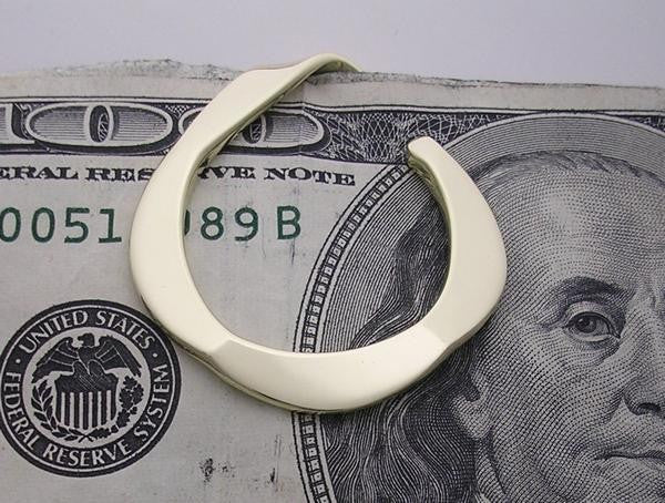 Money Clip in Brass