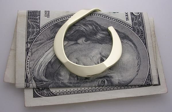 Money Clip in Brass