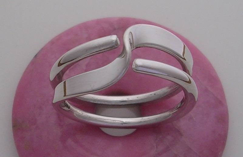 2 Turn Wave Energy Ring™ in Sterling Silver