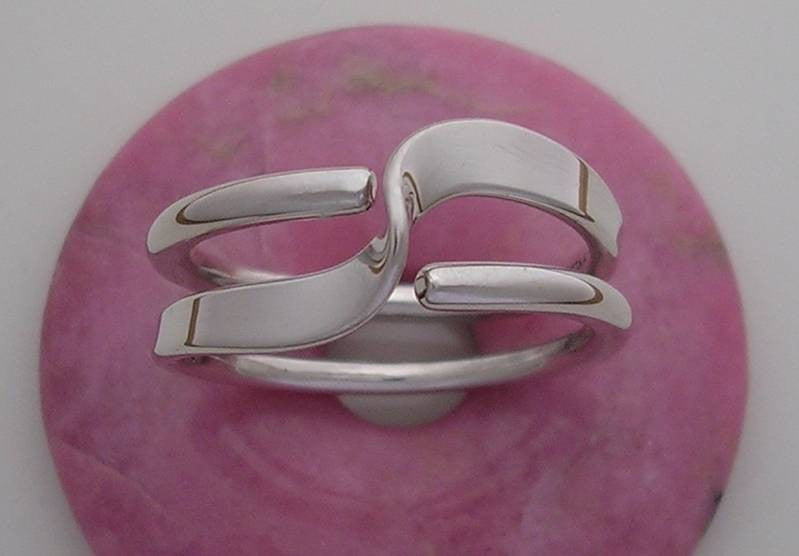 2 Turn Wave Energy Ring™ in Sterling Silver
