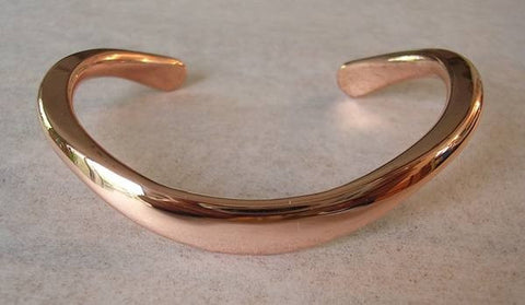 Zinc Bracelet with Pure Copper