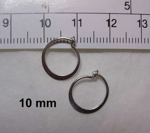 Vortex Earrings In Sterling Silver