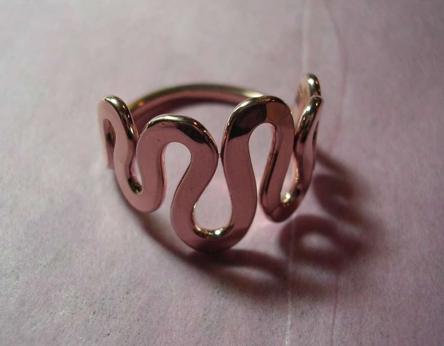 Pure Copper Half Way Waves in a  Band