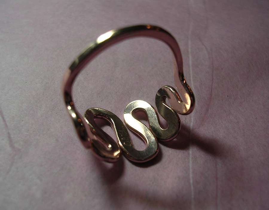 Pure Copper Half Way Waves in a  Band