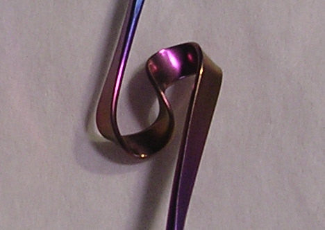 Niobium  Rainbow Vortex Earrings 3 Inches - The Experience-