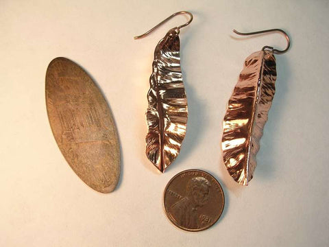 3D Printed Chain Mail Earrings