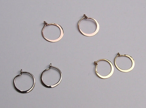 3D Printed Chain Mail Earrings