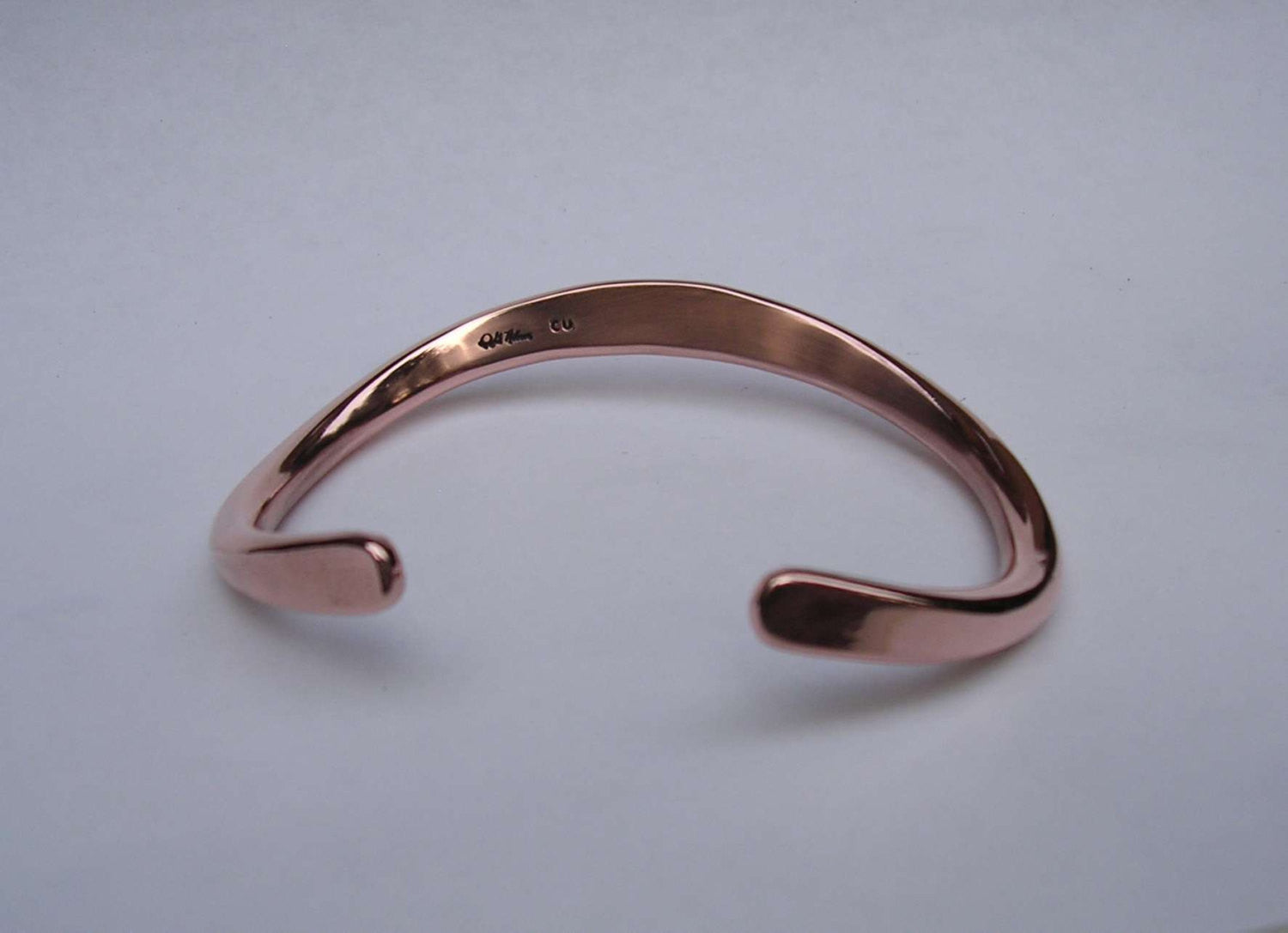 Pure Copper Classic Bracelet in the Heavier 4 gauge Copper with Two Magnets