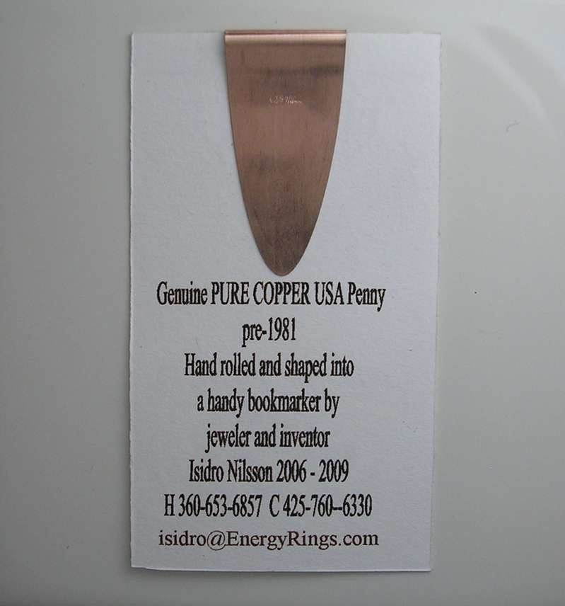 Set of 13 Penny Book Markers
