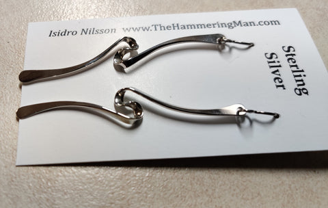 3D Printed Chain Mail Earrings