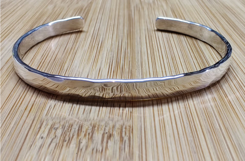 Pure Copper Sterling Silver and Solid 14K Yellow Gold  Bracelet Set