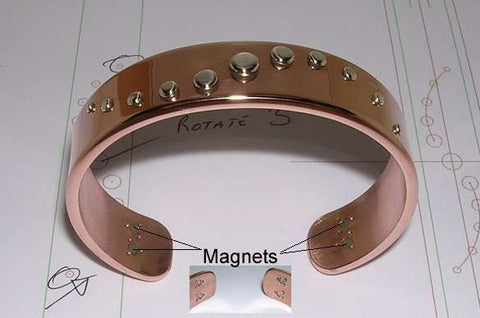 Vortex Energy Ring™ Three Turn Design in 12 Gauge Pure Copper Or Brass