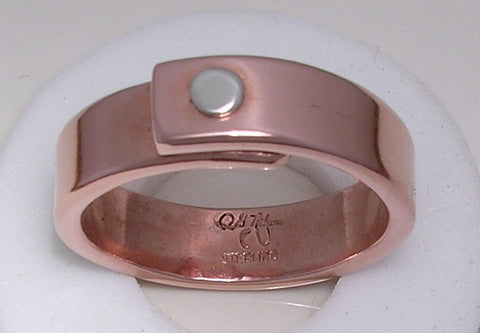 Copper Ring Pure Copper Therapeutic Ring Band